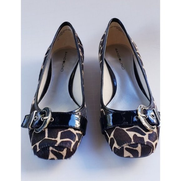 Sold☆ Animal Print Calf Hair Leather Loafer  6 - Picture 6 of 7